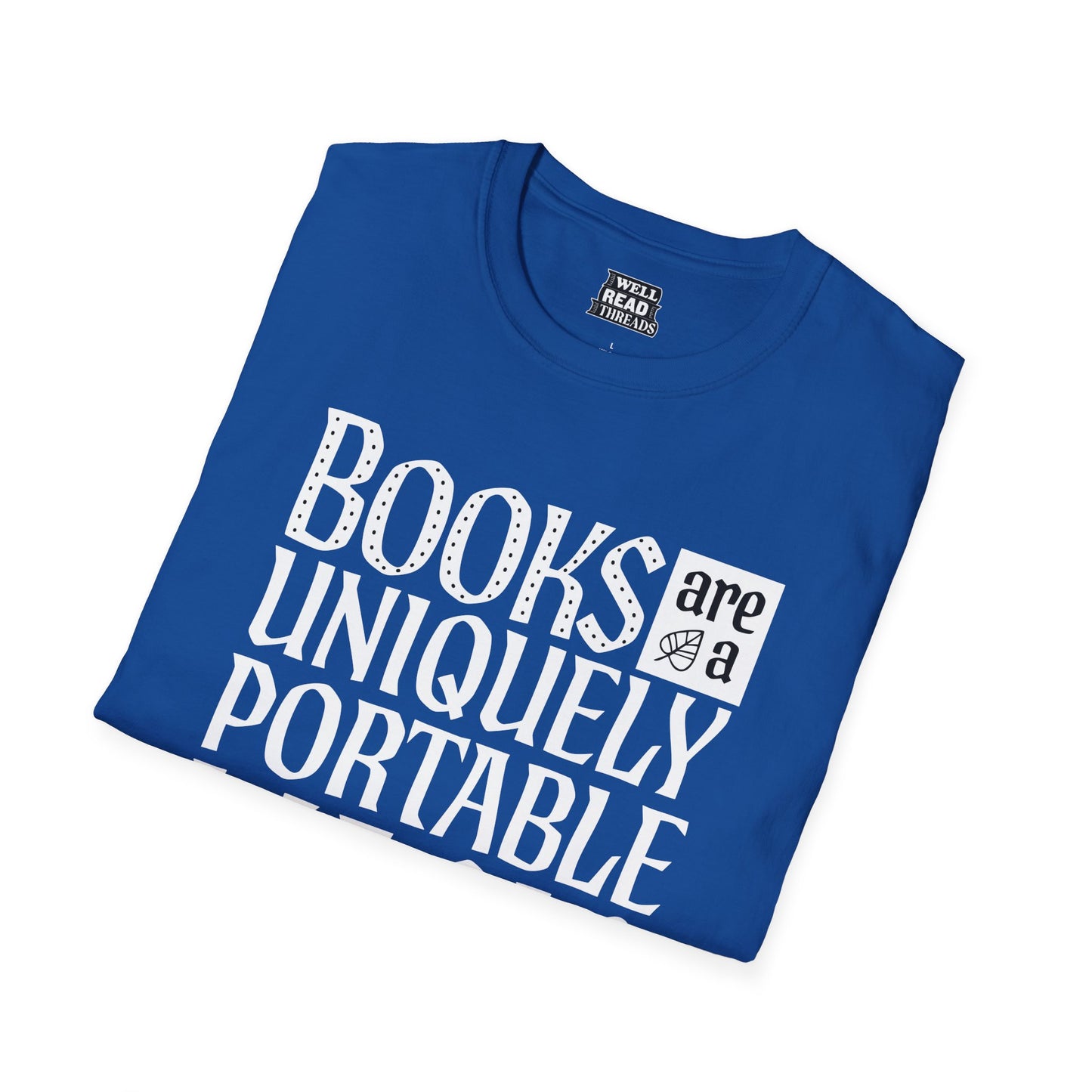 Books are a Uniquely Portable Magic, quote from Stephen King