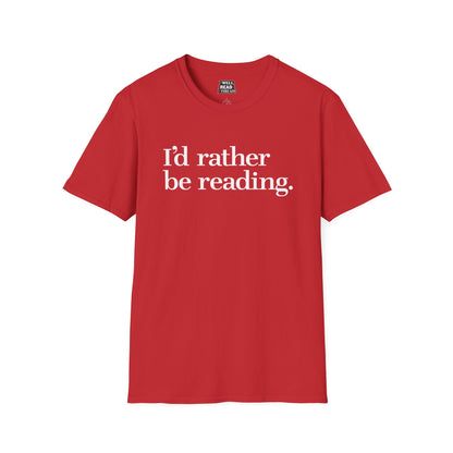 I'd rather be reading.