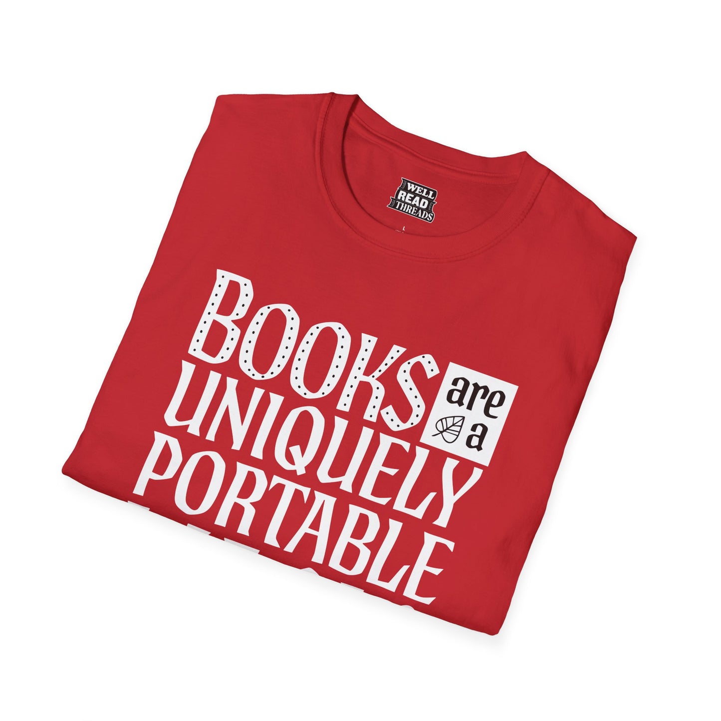 Books are a Uniquely Portable Magic, quote from Stephen King