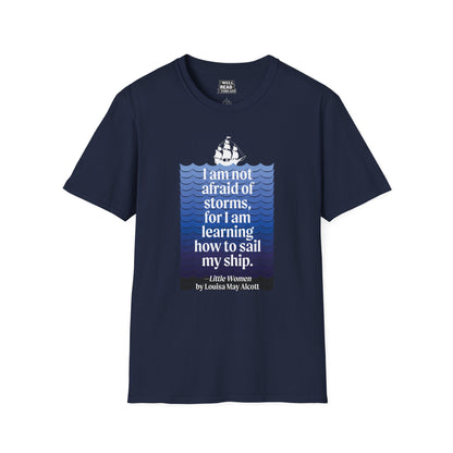 I Am Not Afraid of Storms, quote from Little Women