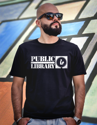 Public Library, parody T-shirt