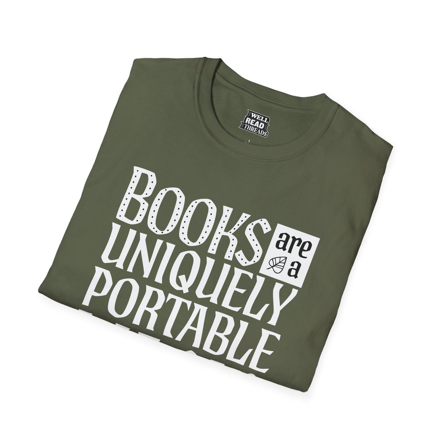 Books are a Uniquely Portable Magic, quote from Stephen King