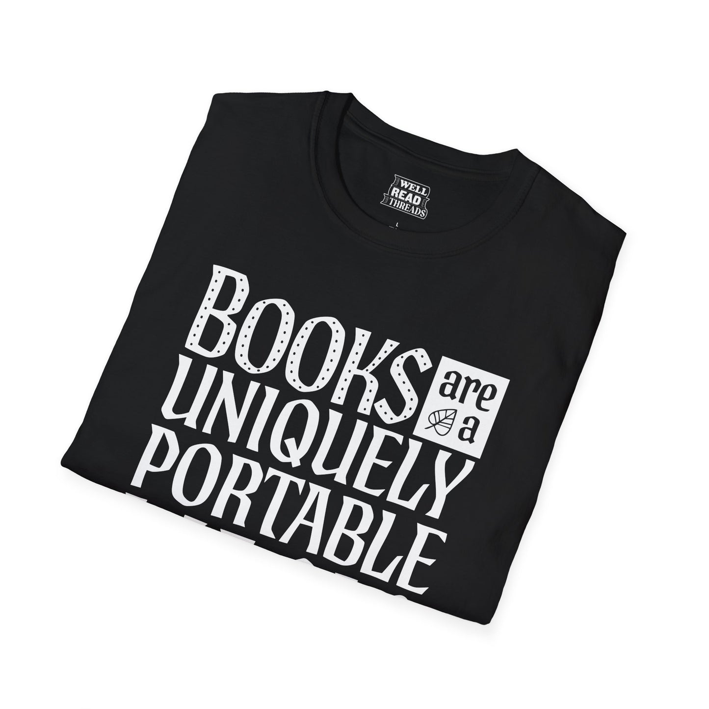Books are a Uniquely Portable Magic, quote from Stephen King