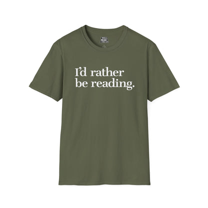 I'd rather be reading.